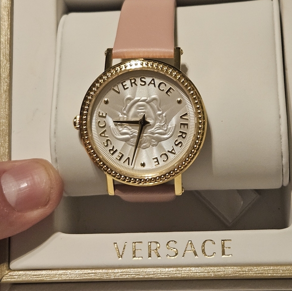 VERSACE  pink women's watch - Picture 3 of 8